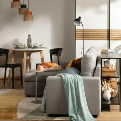 Lampa podłogowa czarna BOSCA