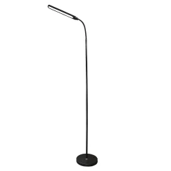 Lampa podłogowa LED minimalistyczna czarna