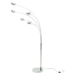 Lampa podłogowa nowoczesna chrom ZODIAC