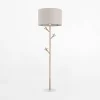 Lampa podłogowa z abażurem ALBERO LINEN