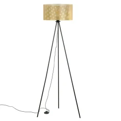 Lampa stojąca do salonu złota GALAXY