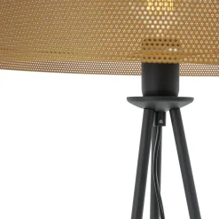 Lampa stojąca do salonu złota GALAXY