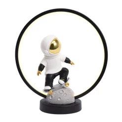Lampa stołowa dekoracyjna LED SKATER ASTRONAUTA