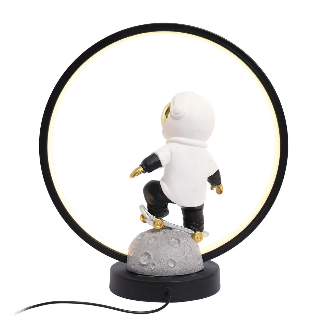Lampa stołowa dekoracyjna LED SKATER ASTRONAUTA