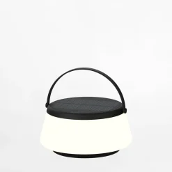 Lampa stołowa solarna czarna AURE