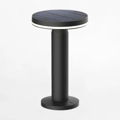 Lampa stołowa solarna czarna CARLI