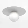 Lampa sufitowa biała FLAT