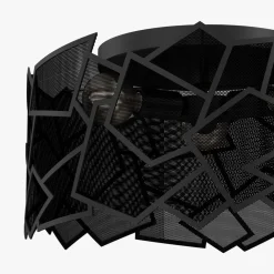 Lampa sufitowa czarna CAMO III
