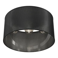 Lampa sufitowa czarna LOFT III