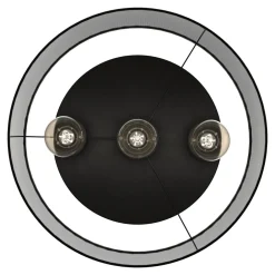 Lampa sufitowa czarna LOFT III