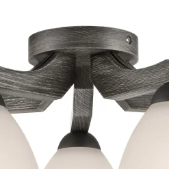 Lampa sufitowa grafitowo-biała ADRIANO 5