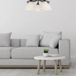 Lampa sufitowa grafitowo-biała ADRIANO 5