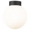 Lampa sufitowa kula czarna ARCTURUS