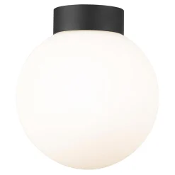 Lampa sufitowa kula czarna ARCTURUS