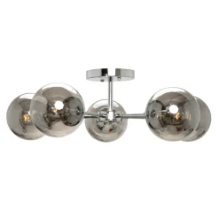 Lampa sufitowa kule chrom FRIDA 5