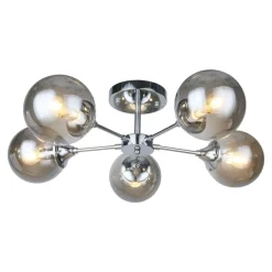 Lampa sufitowa kule chrom FRIDA 5