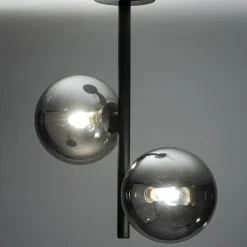 Lampa sufitowa kule czarna ESTERA II
