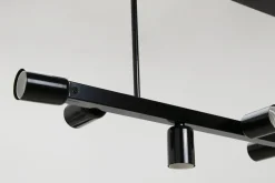 Lampa sufitowa kule czarna ASTRID VIII