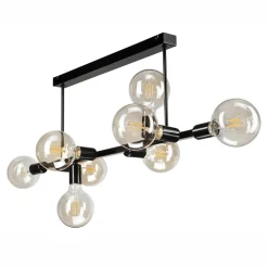 Lampa sufitowa kule czarna ASTRID VIII