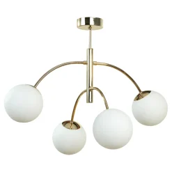 Lampa sufitowa kule złota białe VOLTA 4