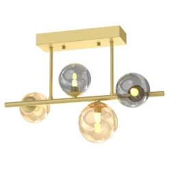 Lampa sufitowa kule złota VILLA