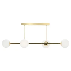 Lampa sufitowa kule złoto-biała ESSO 4