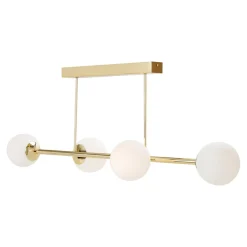 Lampa sufitowa kule złoto-biała ESSO 4