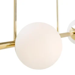 Lampa sufitowa kule złoto-biała ESSO 4