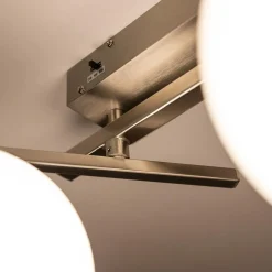 Lampa sufitowa LED 2 klosze kule NEBULA