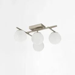 Lampa sufitowa LED 4 klosze kule NEBULA z pilotem