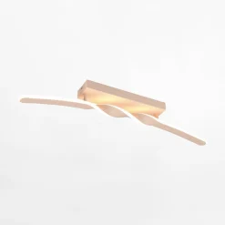 Lampa sufitowa LED piaskowa GINKO