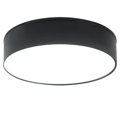 Lampa sufitowa LED SOLARI barwa ciepła 3000K czarna SOLARI 8 cm