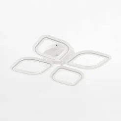 Lampa sufitowa LED 30W biała chrom ILLUMIA