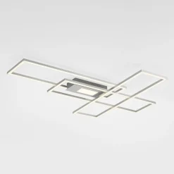 Lampa sufitowa LED 48W chrom ASMIN z pilotem