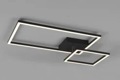 Lampa sufitowa LED 25W czarna PADELLA