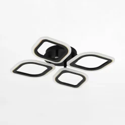 Lampa sufitowa LED 30W czarno-złota ILLUMIA