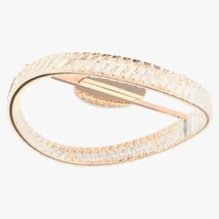 Lampa sufitowa LED złota GANO