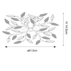 Lampa sufitowa LIA P749A
