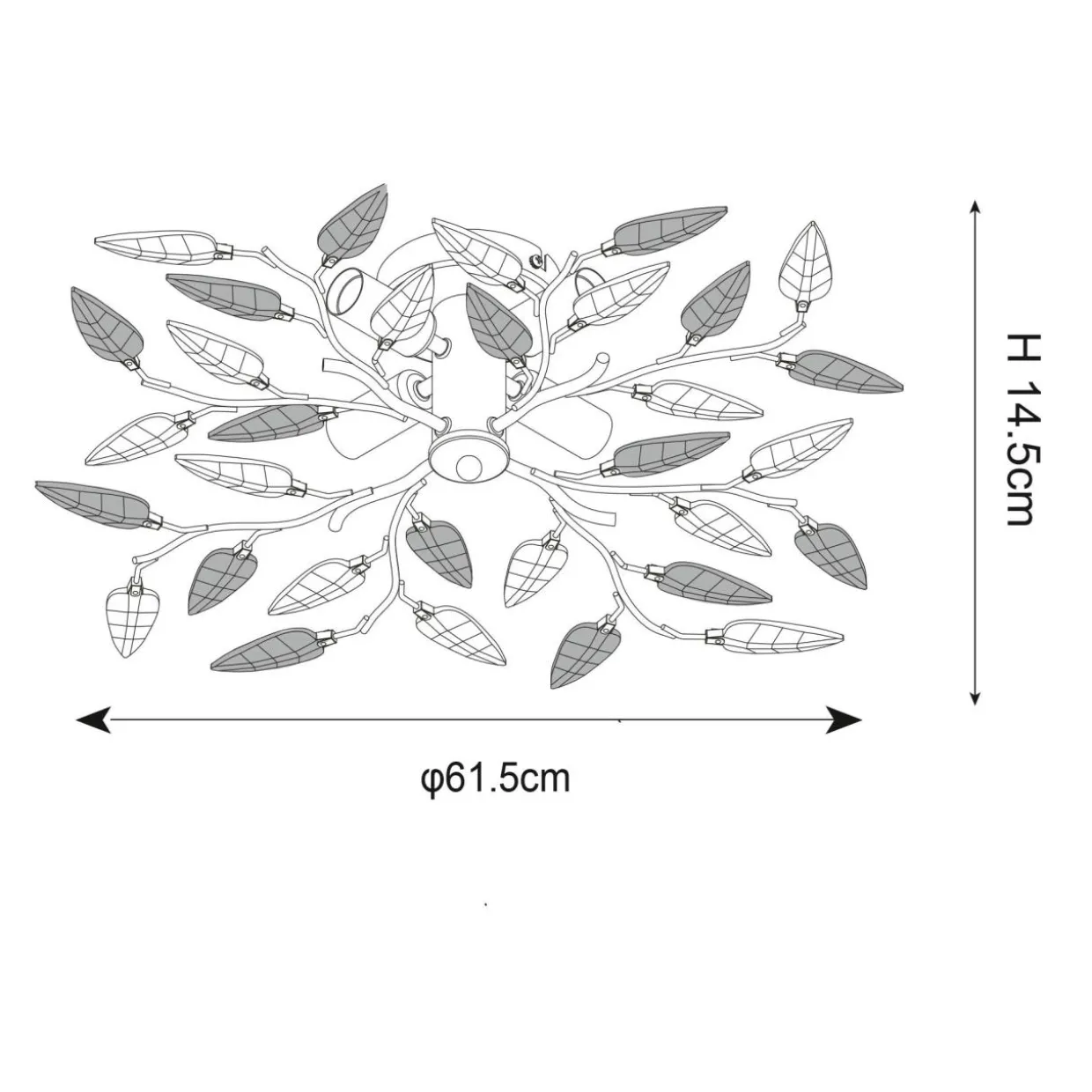 Lampa sufitowa LIA P749A