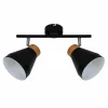 Lampa sufitowa listwa 2-punktowa czarna mat HANDA