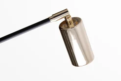 Lampa sufitowa loftowa 6-punktowa czarno-złota ORBIT