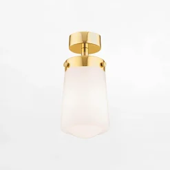 Lampa sufitowa mosiądz PASADENA