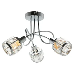 Lampa sufitowa NELA 3 chrom