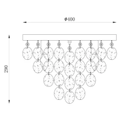 Lampa sufitowa PARDO 18365L