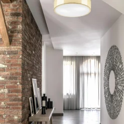 Lampa sufitowa plafon złota DANTE 36 cm