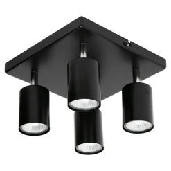 Lampa sufitowa 4-punktowa czarna ORO GAVIA
