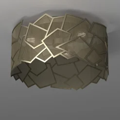 Lampa sufitowa tytanowe złoto CAMO III