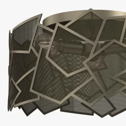 Lampa sufitowa tytanowe złoto CAMO III