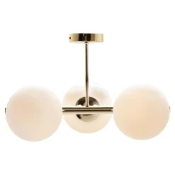 Lampa sufitowa złota LINEA III