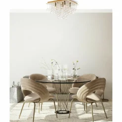 Lampa sufitowa złota RANGEL